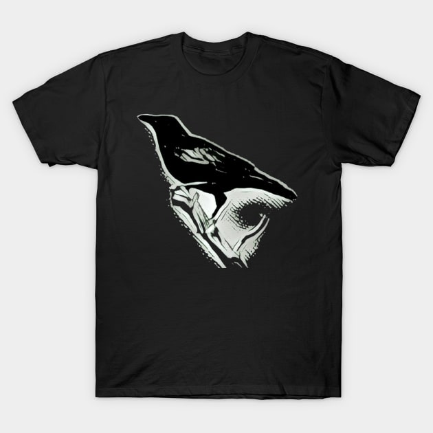 Crow T-Shirt by freeboot